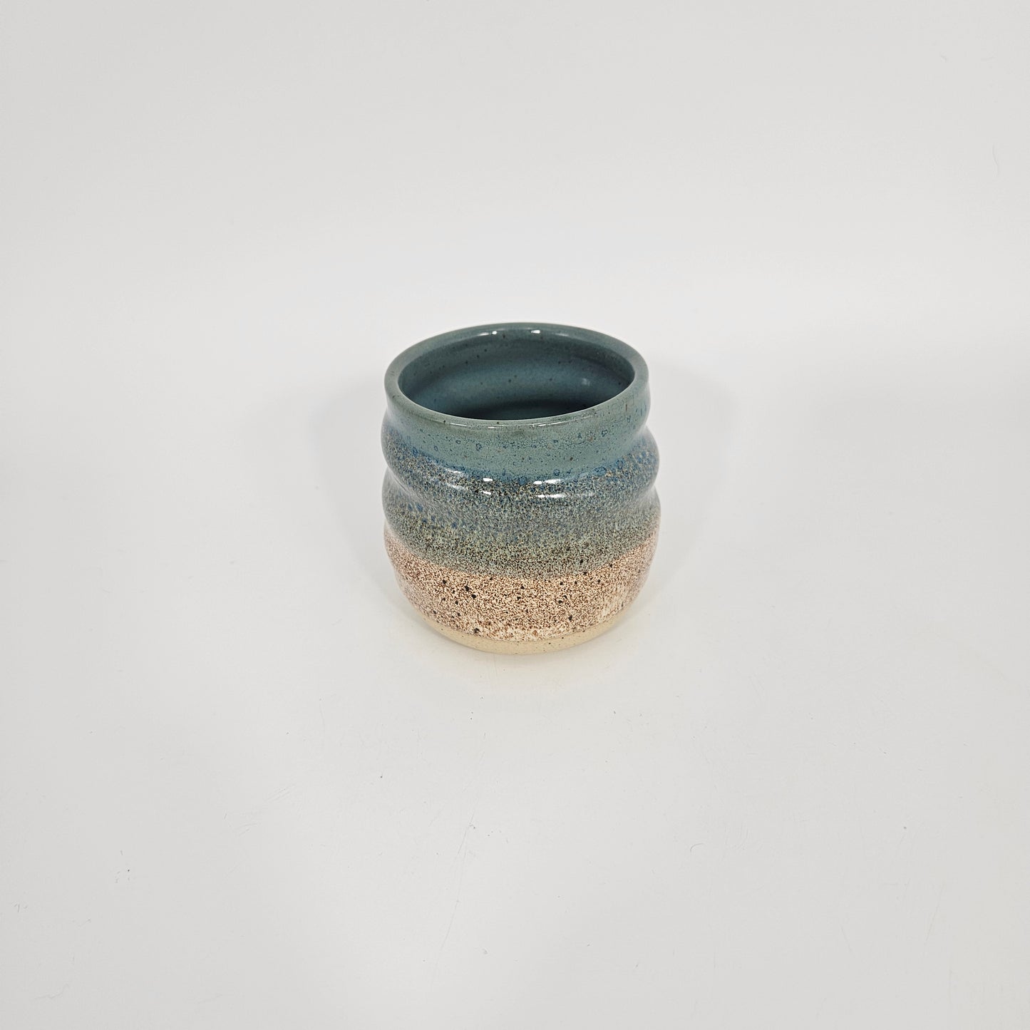 Tasse à cappuccino (4 oz) - Mer de Cobalt/Flocons