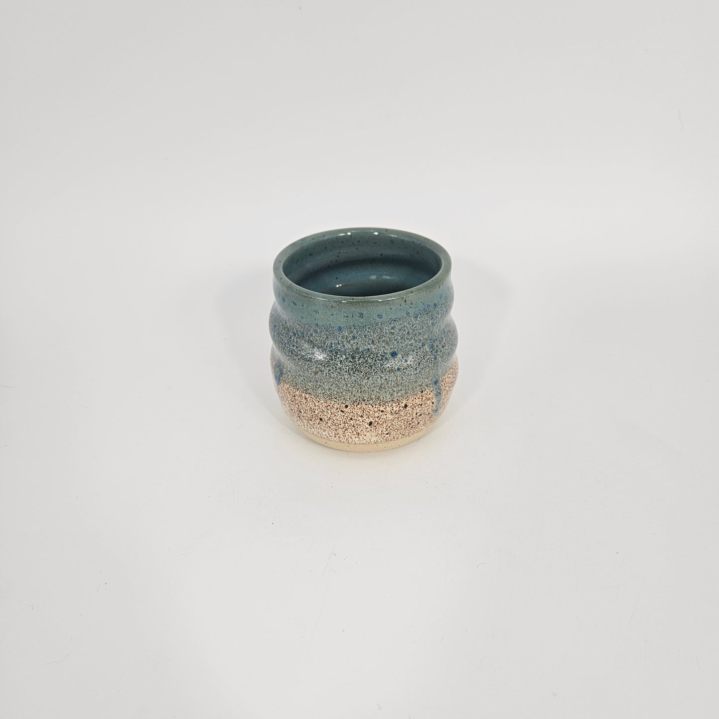 Tasse à cappuccino (4 oz) - Mer de Cobalt/Flocons