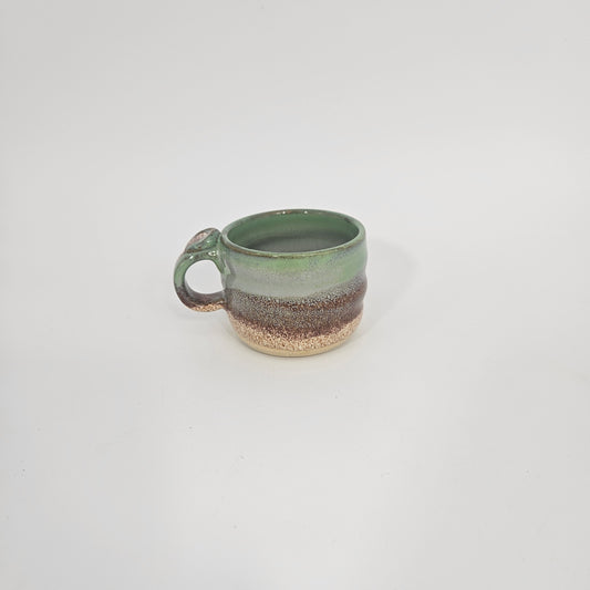 Espresso mug (4 oz) -Pumpernickel/Snowflecks
