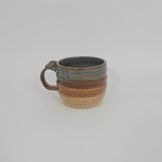Espresso mug (4 oz) - Ferric Fervor/Snowflecks
