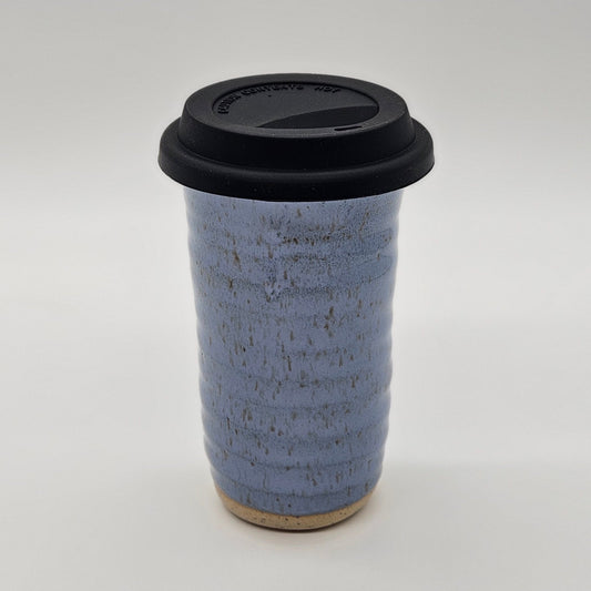 Tasse de voyage avec couvercle (12 oz) - Vague du Titanic