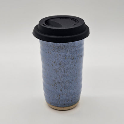 Tasse de voyage avec couvercle (12 oz) - Vague du Titanic