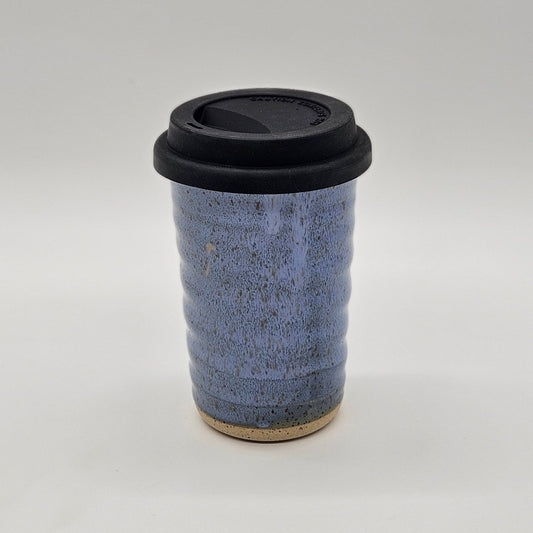 Tasse de voyage avec couvercle (12 oz) - Vague du Titanic