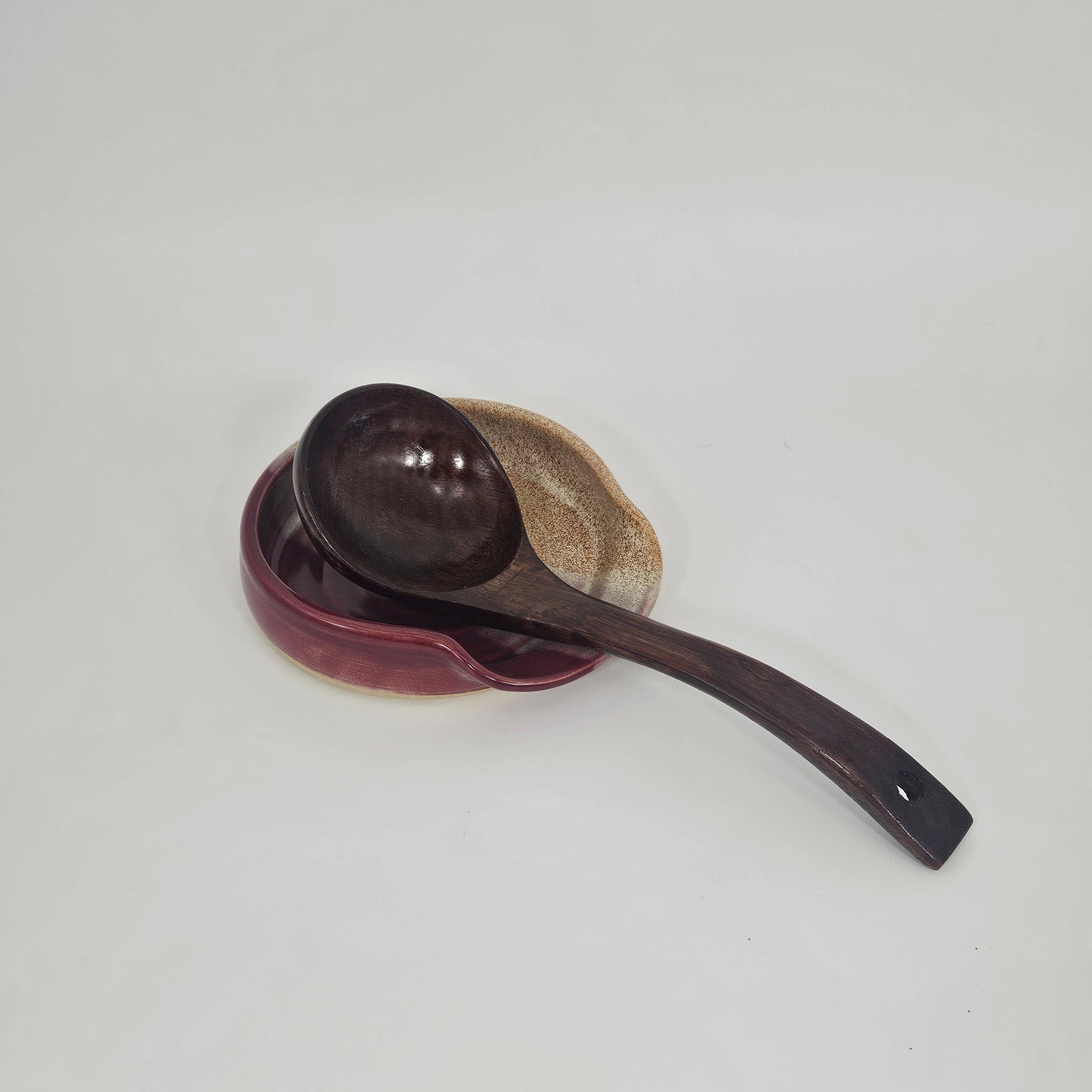 Spoon Rest - Red Wine/Snowflecks