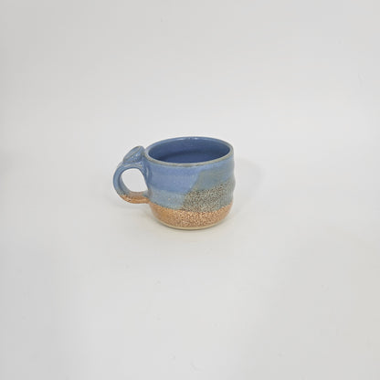 Espresso mug (4 oz) - Titanic Wave/Snowflecks