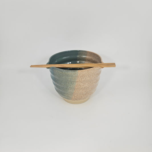 Ramen Bowl - Cobaltic Sea/Snowflecks
